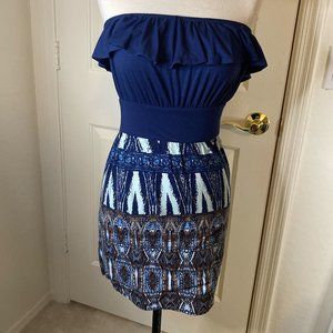 Strapless Tube Top Dress